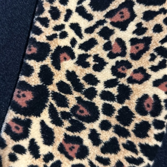 Vintage Animal Print Cropped Wool Blazer leopard 🐆TRENDING - Picture 3 of 13